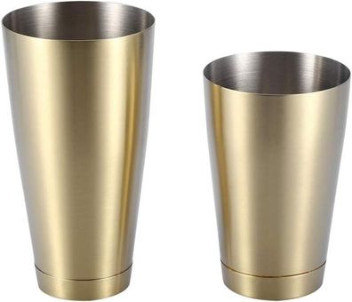 Stainless Steel Sturdy Durable Cocktail Cup Shaker Bar Home Kitchen Tool(Rose Golden)