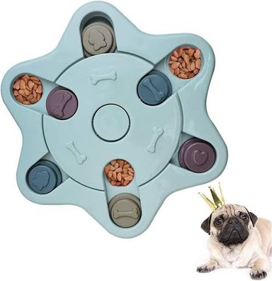 Hunde-Puzzlespielzeug - Interaktives IQ-Training mit einstellbarem Schwierigkeitsgrad