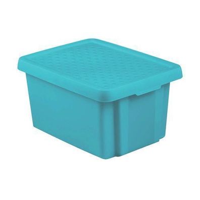 Aufbewahrungsbox mit Deckel Essentiale 45 L blau CURVER