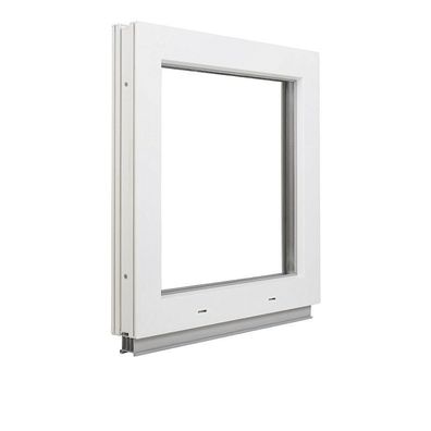 Festverglasung Fenster- 3 fach -Fest Kunststofffenster PVC-Breite: 60-75 cm - Premium