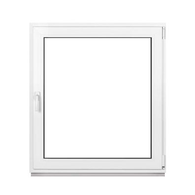 Kellerfenster Fenster 2 Fach BxH 1100x1000 mm & 110x100 cm Dreh-Kipp Weiß Premium