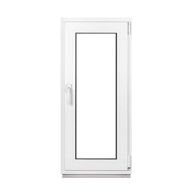 Kellerfenster Fenster 2 Fach BxH 500x1000 mm & 50x100 cm Dreh-Kipp Weiß Premium