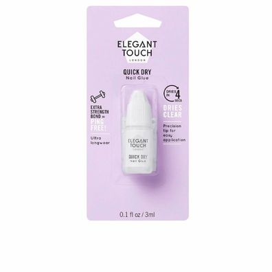 Elegant Touch Quick Dry Nail Glue 5 Seconds