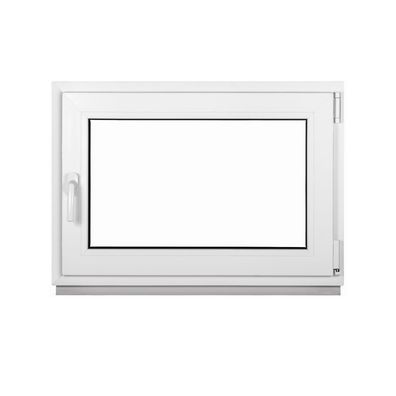 Kellerfenster Fenster Kunststoff-2 fach Verglasung-Dreh Kipp-Breite: 40 cm Premium