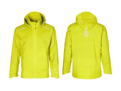 Basil Fahrradregenjacke Skane HiVis Herren gelb Gr. S