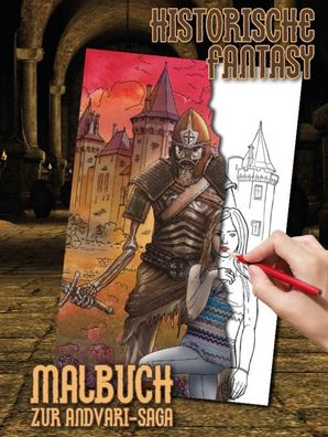 Andvari Das Mystery-History-Malbuch für Erwachsene