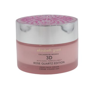 Elizabeth GRANT Collagen Re-Inforce ROSE QUARTZ Edition 24h Cream 100ml I Rosenquarz