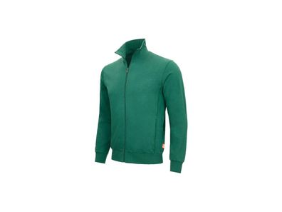 NITRAS Sweatjacke "Motion Tex Light" Baumwolle / P grün, Gr. XL