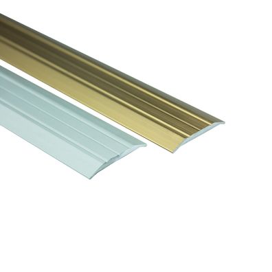 Alu Profil Übergangsschiene Übergangsprofil Laminat silber gold matt L270cm 25mm