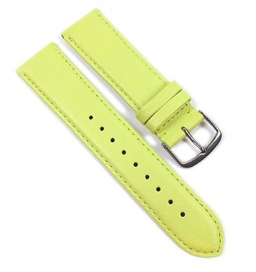 Uhrenarmband Leder Limette leicht gepolstert Beach 21693S