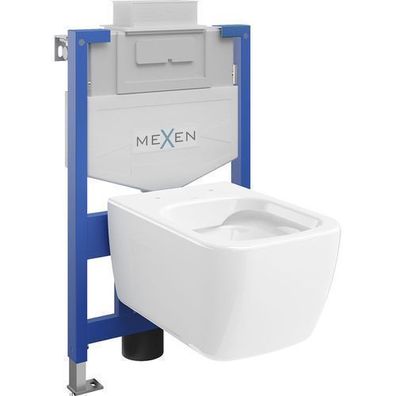 Mexen Felix XS-U Montageset mit Margo WC, Weiß