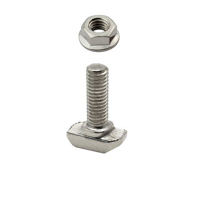 Hammerschraube T-Schraube M6 20mm Nut 8 für Aluprofil 30-er