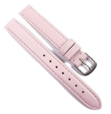 Herzog Beach XL Uhrenarmband | leicht gepolstert Kalbsleder Rosa 21677S