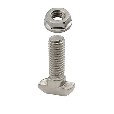 Hammerschraube T-Schraube M8 20mm Nut 10 für Aluprofil 45-er