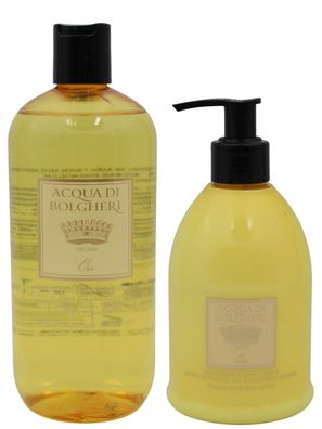 Dr. Taffi Acqua di Bolgheri Gold Dusch & Badegel - 500 ml + Bodylotion 300ml