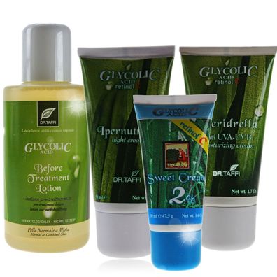 Dr. Taffi Fruchtsäure Peeling Anti-Falten & Couperose Set (350ml)