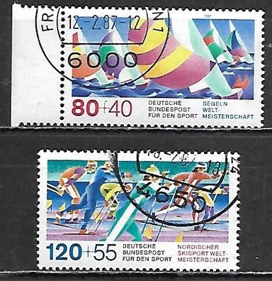 BRD gestempelt Michel-Nummer 1310-1311