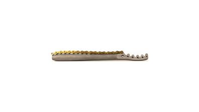 SILCA Kettenpeitsche "Chain Whip" SB-verpackt, aus silber / gold