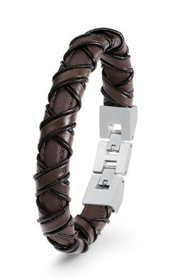 S. Oliver Herren Leder Armband 2022618