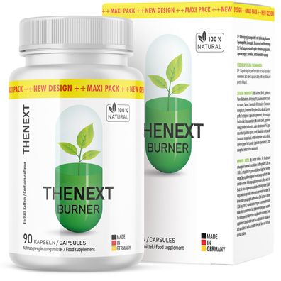 Thenext Burner Kapseln - mit Garcinia Cambogia - 90 Kapseln pro Dose