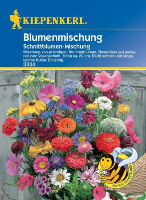 Blumen-Mischung Schnittblumen-Mischung, prächtige Sommerblumen Ideal zum