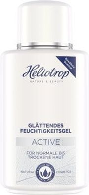 Heliotrop 6x Active glättendes Feuchtigkeitsgel mit Bio-Aloe Vera, zertifizierte