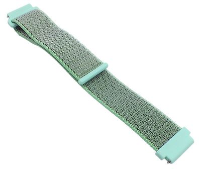 Herzog Uhrenarmband 20mm grün Nylon > Easy Click Federstege