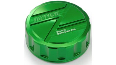 Daytona Bremsflüssigkeitsbehälter-Deckel CNC-gefrä Kawasaki, hint