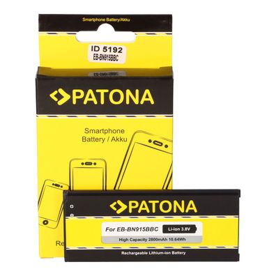 PATONA Akku passend für Samsung Galaxy Note Edge - 3,8V 2,8Ah – 2800 mAh