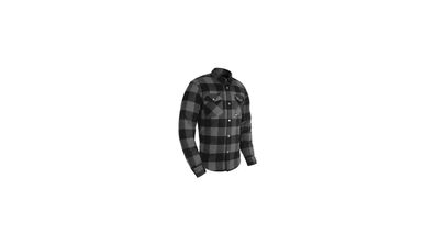 OXFORD Jacke "Kickback 2.0 Shirt" Herren, Material schwarz/grau,