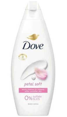 Dove Hydrate Petal Soft Duschgel, 250 ml