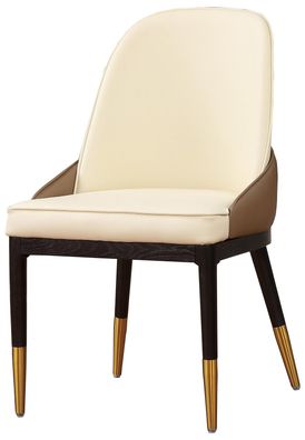 Sessel Stuhl 1X Esszimmer Lounge Sitz Polsterstuhl Kunstleder Fernseh Lehnstuhl