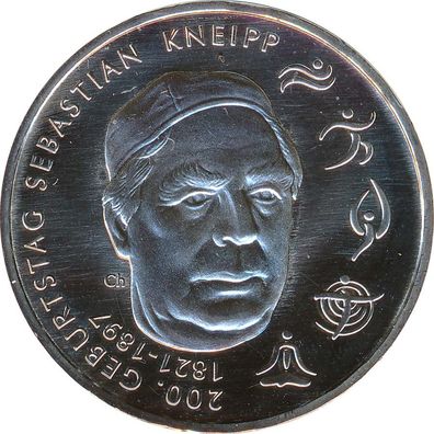 Deutschland 2021 - 20 Euro - Sebastian Kneipp*