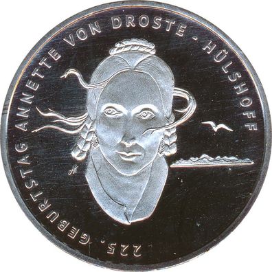 Deutschland 2022 - 20 Euro - Annette von Droste-Hülshoff*