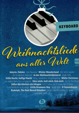 Keyboard Noten : Weihnachtslieder aus aller Welt sehr leicht - leMittel VHR 13502