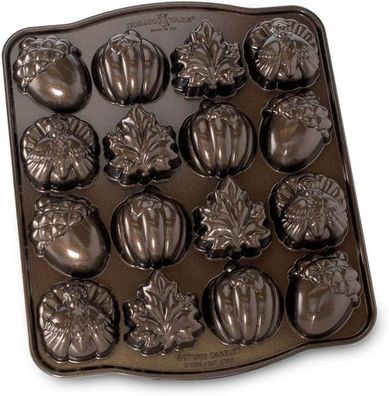 Nordic Ware - Autumn Cakelet Pan NW 87048