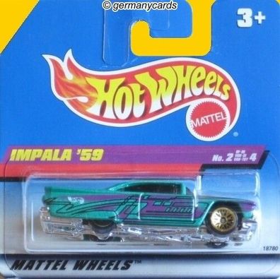 Spielzeugauto Hot Wheels 1997* Chevrolet Impala 1959