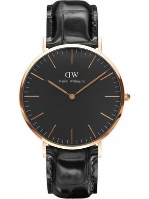 Daniel Wellington Classic Reading Black Herren Armbanduhr DW00100129