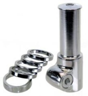 A-Head Adapter Ergotec Alu, silber, 1 1/8", 51/58/63/68/73/78mm