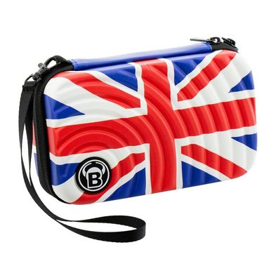 BULL'S ORBIS XL Dartcase UNION JACK | Dart Case Etui Tasche für Dartpfeile Flights