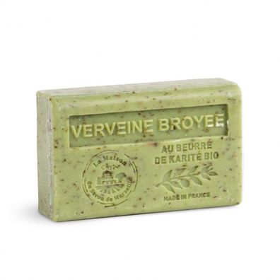 Bio-Sheabutterseife 125g - Zerkleinerte Verbene
