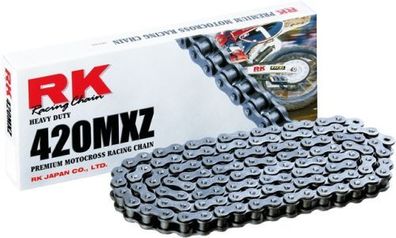 RK Kette "420MXZ" 1/2 x 1/4, MX-Racing Kette, Zugk 112 Glieder