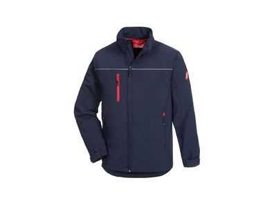 NITRAS Softshelljacke "Motion Tex Light" 94% Polye blau, Gr. M