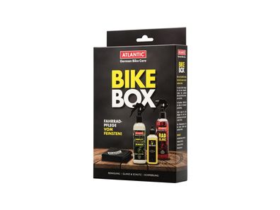 Atlantic Pflegemittel-Set "Bike Box" Rei Bestehend aus: 1 x Atlantic Komplettrein