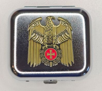 Taschenaschenbecher Silber Bundesadler EK Eisernes Kreuz