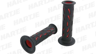 Progrip Griffgummi "724" Typ: Road, 2 Komponenten rot / schwarz,