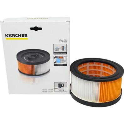 Kärcher 6.414-960.0 Filter für Staubsauger WD 4.200 WD 5.300 Patronenfilter nano