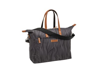 NEW LOOXS Schultertasche "Tendo" Volumen: 21 l, Ma alma black