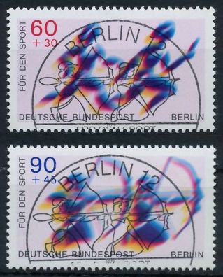 BERLIN 1979 Nr 596-597 ESST zentrisch gestempelt X827C7E