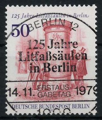 BERLIN 1979 Nr 612 ESST zentrisch gestempelt X827C92